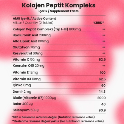 Kolajen Kompleks + Bromelain (2'li Set)